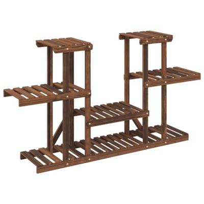 Plantenstandaard 110x25x73 cm massief vurenhout