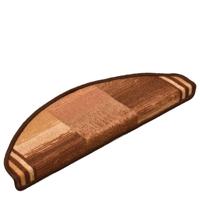 Trapmatten zelfklevend 15 st 65x21x4 cm bruin - thumbnail