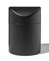 HEMA Prullenbakje (zwart) - thumbnail