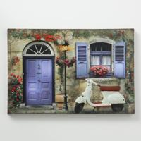 Boltze Home Schilderij muret 1led h40cm - thumbnail