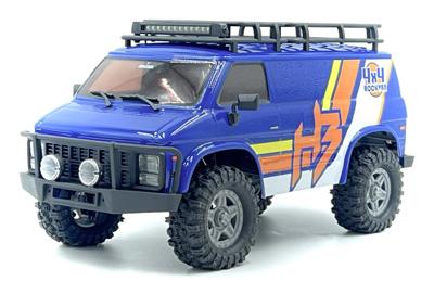 Hobby Plus 1:18 Crawler CR18P EVO-V2 Rock Van 1:18 Brushed Crawler 4WD 2,4 GHz