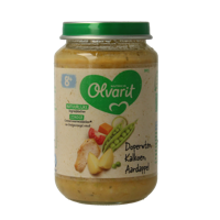 Olvarit Doperwten kalkoen aardappel 8M05 200 Gram - thumbnail