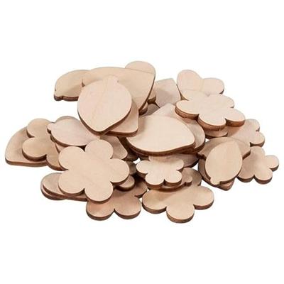 Goki houten knutsel bloemen, 75dlg.