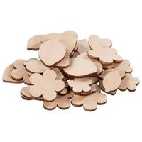 Goki houten knutsel bloemen, 75dlg. - thumbnail