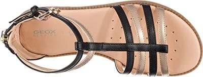 Meisjessandalen J S. Karly G. D - GBK GEOX® black platinium Meisjessandalen J S. Karly G. D - GBK GEOX® black platinium