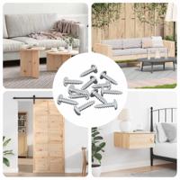 Bout 13636 pcs Zilver M4 x 16 mm Staal - thumbnail