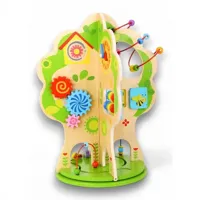 Houten Activiteitenboom - Tooky Toy (TKC561A) - 40 × 40 × 50 cm - thumbnail