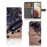 Samsung Galaxy A12 | Book Cover | Wijn | Portemonnee hoesje - thumbnail