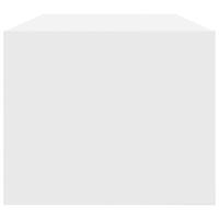 Tv-meubelen 2 st 80x31x25,5 cm bewerkt hout wit - thumbnail