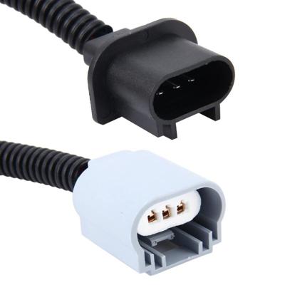 2 stk H13 auto HID Xenon koplamp Male naar vrouwelijke conversiekabel met keramische Adapter Socket
