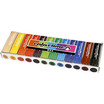 Creativ Company Soft color stick krijt kleur, 12st. - thumbnail