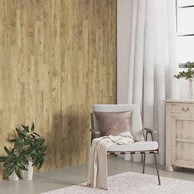 VidaXL Wandpanelen houtlook 2,06 m² pvc bruin - thumbnail