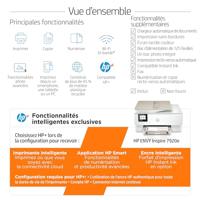 HP ENVY Inspire 7920e All-in-One HP+ Multifunctionele printer Inkjet Kleur A4 Printen, scannen, kopiëren HP Instant Ink, ADF, Duplex, WiFi, Bluetooth - thumbnail