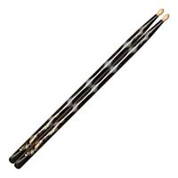 Vater VCBK5A Color Wrap 5A Black Optic, houten tip - thumbnail