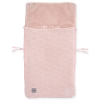Jollein voetenzak groep 0+ 3/5 punts River knit pale pink - thumbnail