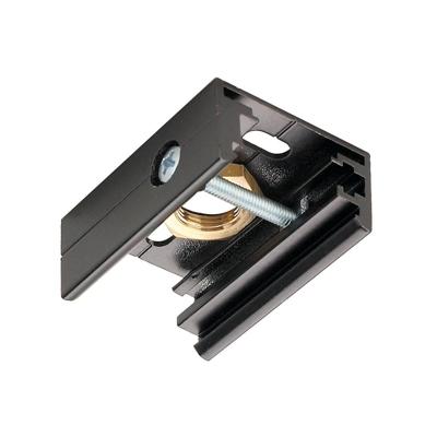 Eutrac 145730 230V-railsysteemcomponenten Railadapter SLV Zwart Eutrac 145730 230V-railsysteemcomponenten Railadapter SLV Zwart