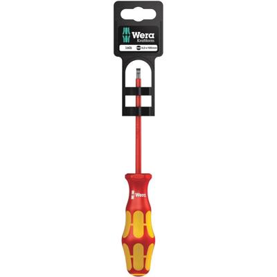 Wera 160i VDE Platte schroevendraaier Kopbreedte: 4 mm Koplengte: 100 mm