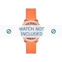 Diesel horlogeband DZ5552 Leder Oranje - thumbnail