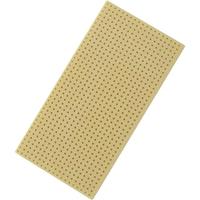 TRU COMPONENTS Printplaat Zonder Cu-laag Hardpapier (l x b) 100 mm x 50 mm 35 µm Rastermaat 2.54 mm Inhoud 4 stuk(s) - thumbnail