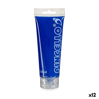 Acrylverf Pincello Donkerblauw 120 ml (12 Stuks)