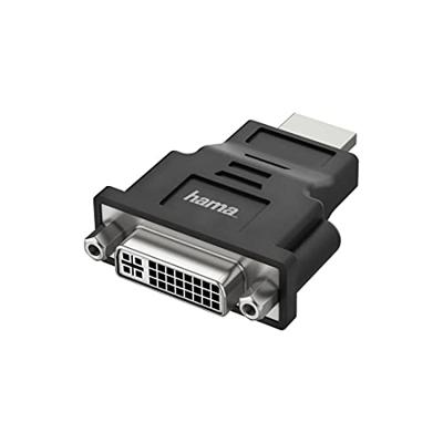 Hama Adapter HDMI naar DVI, Ultra-HD 4K Optische kabel Zwart