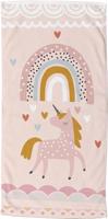 Good Morning Kinder Strandlaken Velours Unilove 75x150cm - multi - thumbnail