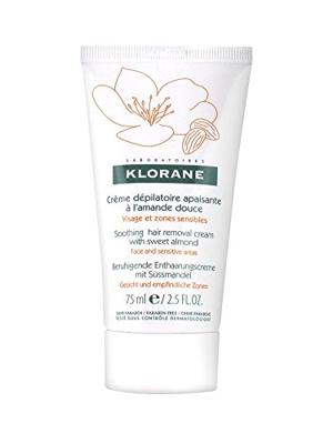 Klorane Lichaam Ontharingscr Gelaat-gev Zones 75ml