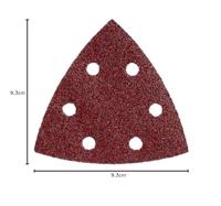 Metabo 25 hechtende schuurbladen 93x93mmP 80 Metabo 624982000 - thumbnail