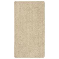 VidaXL Vloerkleed shaggy anti-slip 80x150cm crèmekleurig - thumbnail