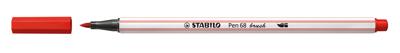 Stabilo pen 68 brush 48 - karmijnrood