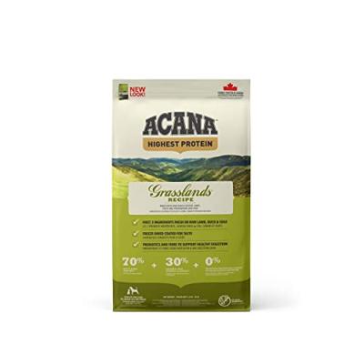 ACANA Highest Protein Grasslands - droog hondenvoer - 11,4 kg