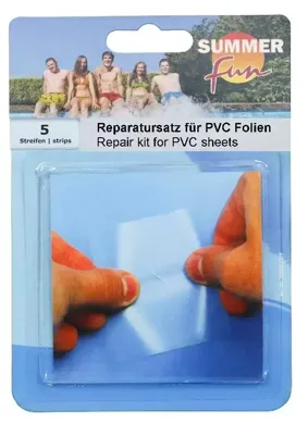 Basic Summer fun reparatiekit pvc folie 5 stuks