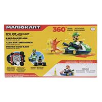 Mario Kart Mini Racer - Spin Out Luigi Kart - thumbnail