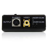 StarTech.com VGA naar Composiet of S-Video Converter/Adapter tot max. 1600x1200, VGA (bus) Composiet (female) S-Video (female) - thumbnail