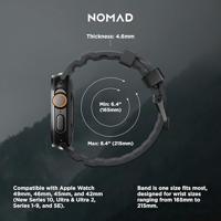 Nomad Rocky Point band / black hardware (45-49mm) - Storm - thumbnail