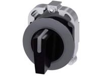 Siemens 3SU10622DM100AA0 3SU1062-2DM10-0AA0 Knevelschakelaar Knevel Zwart 2 x 45 ° 1 stuk(s) - thumbnail