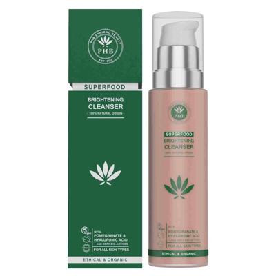 PHB Ethical Beauty Superfood Range Cleansers Brightening Cleanser 100ml