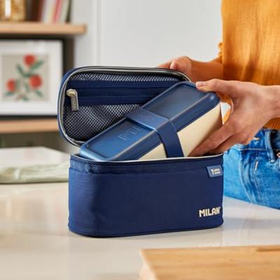 Koeltas Milan 1918 Marineblauw 22 x 12,5 x 12 cm