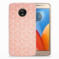 Motorola Moto E4 Plus TPU bumper Pattern Orange - thumbnail