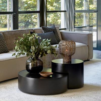 Rivièra Maison Salontafel 'Hollywood Hills' Mangohout, Set van 2 stuks Rivièra Maison Salontafel 'Hollywood Hills' Mangohout, Set van 2 stuks