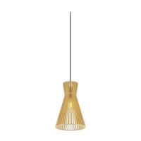 SLV HanglampWud PD conisch Ø 25cm - 1008046 - thumbnail