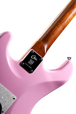 Mooer GTRS Guitars Standard 800 Shell Pink Intelligent Guitar met gigbag