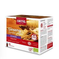 Ortis Vitalité Ginseng Bio 20 dagen Kuur - thumbnail