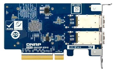 QNAP Merk SFP28 25GbE Network Expansion met twee poorten