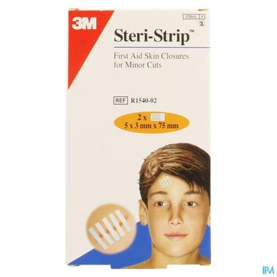 Steri-Strip Hechtstrip Ster 3x 75mm 2x 5 1540p-02
