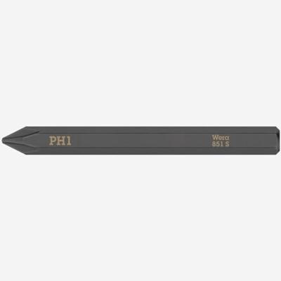 Wera 851 S Phillips kruiskopbits voor slagschroevendraaier, PH 1 x 70 mm - 05018160001