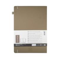 Sakura • notebook ruled 21x30cm cinder - thumbnail