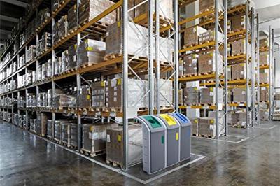 Hailo 0912-590 ProfiLine WSB Design Plus XXXL Afvalscheider 120L Grijs