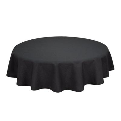 Tafelkleden Rond Black Zwart 178cm Ø - Treb SP