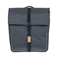 Dubbele fietstas Basil Urban Dry MIK 50 liter - charcoal - thumbnail